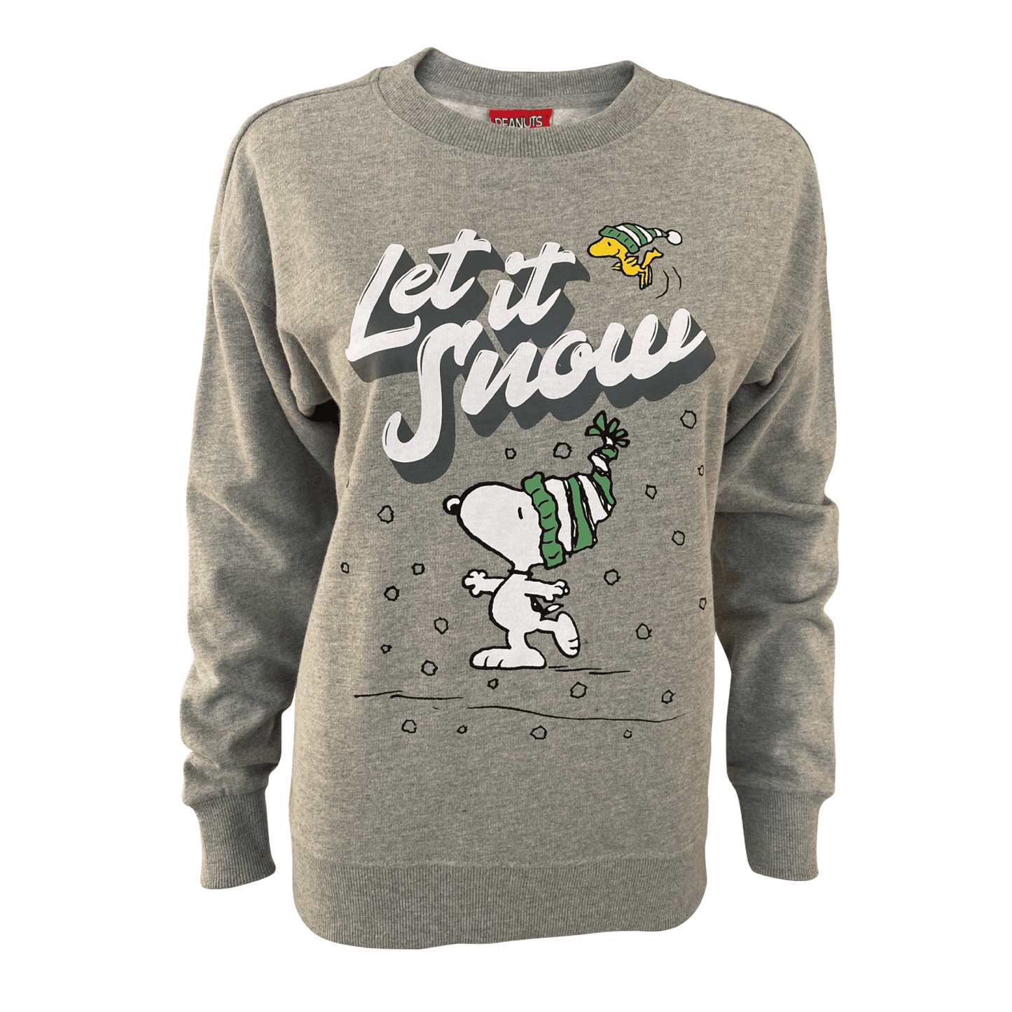Peanuts - Let It Snow Women's Crew Sweat