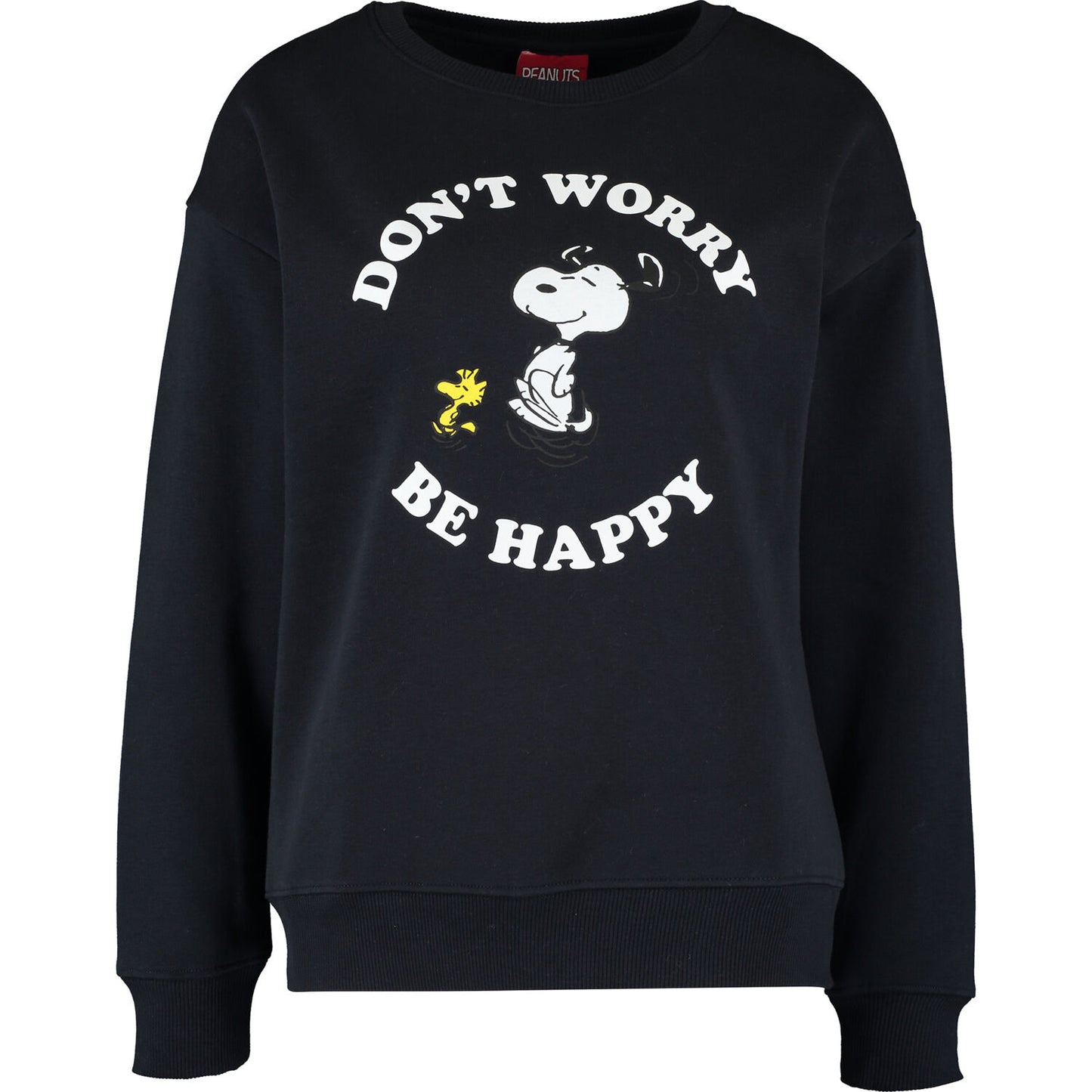 PEANUTS - DONT WORRY BE HAPPY CREW SWEAT AW21