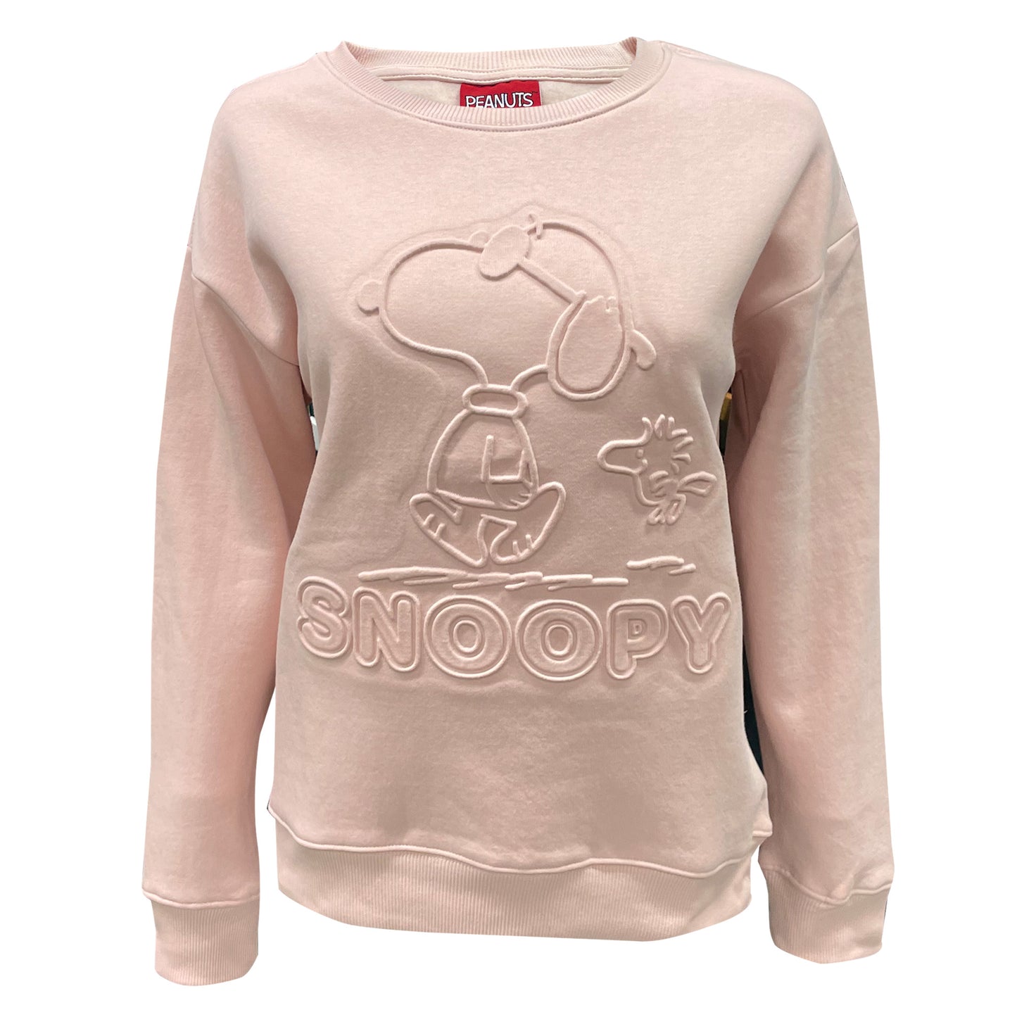 PEANUTS - EMBOSSED SNOOPY CREW SWEAT AW21
