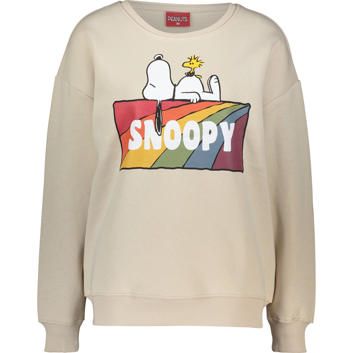 PEANUTS - RAINBOW SNOOPY BLOCK CREW SWEAT AW21