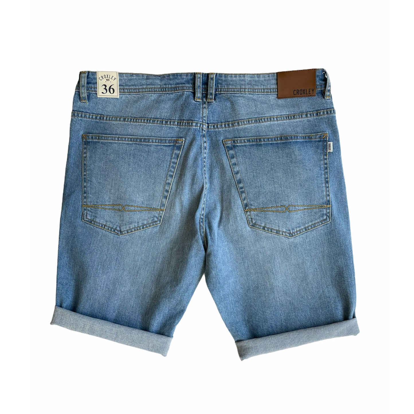 Croxley - Slim Fit Jean Shorts