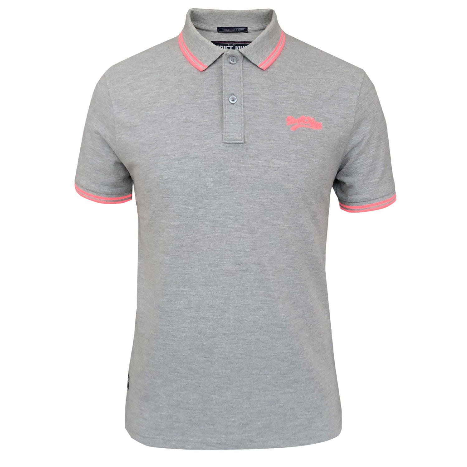 DRIFT KING FLURO POLO LabelledUp