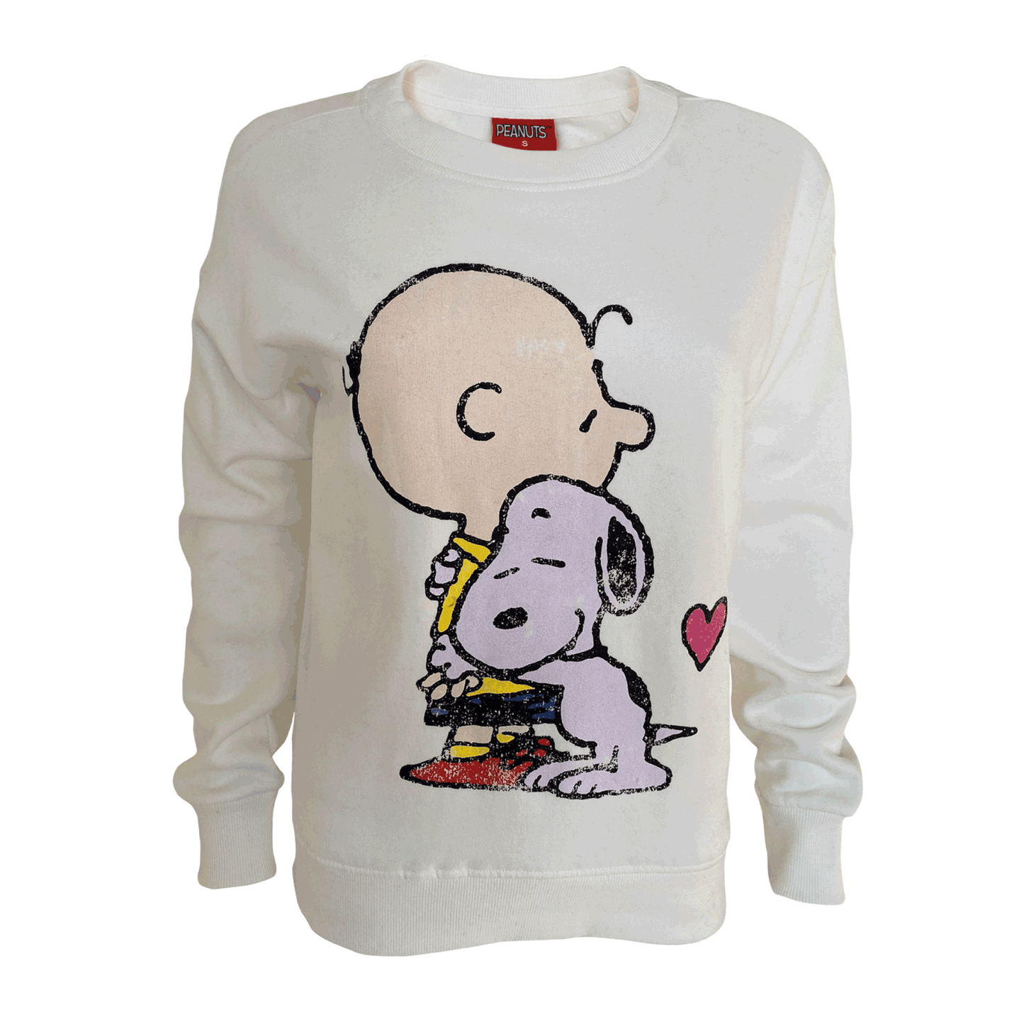 Peanuts - Charlie & Snoopy Hugs Women's Crew Sweat