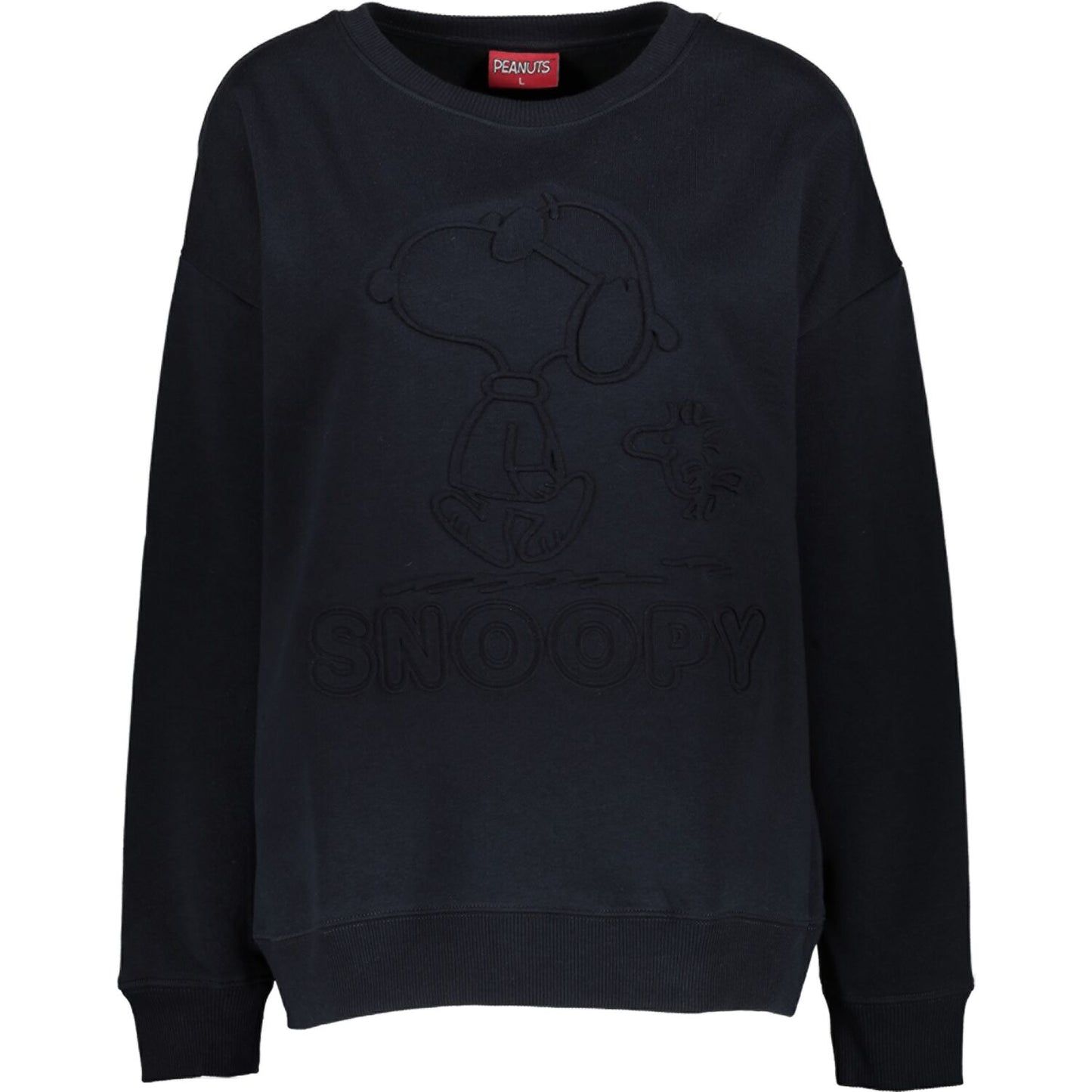 PEANUTS - EMBOSSED SNOOPY CREW SWEAT AW21