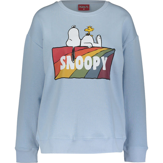 PEANUTS - RAINBOW SNOOPY BLOCK CREW SWEAT AW21