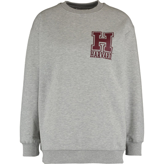 Harvard - Distress H Womens Boyfriend Crew Sweat