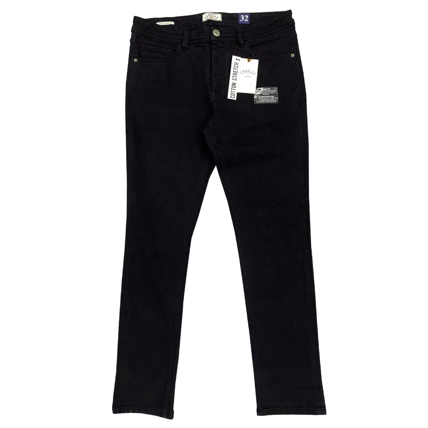 CROXLEY - Slim Fit Cotton Bull Jean - LabelledUp.com