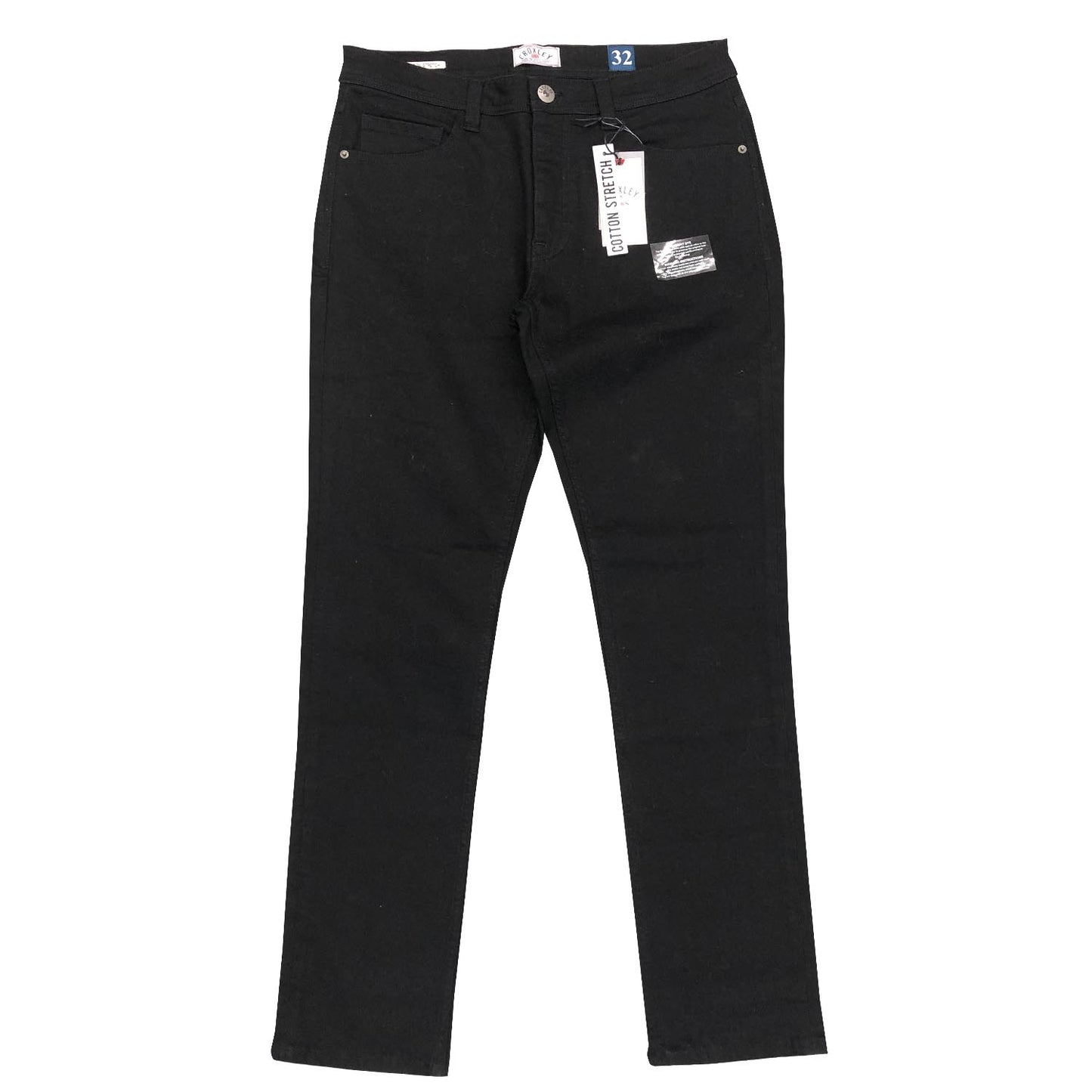 CROXLEY - Slim Fit Cotton Bull Jean - LabelledUp.com