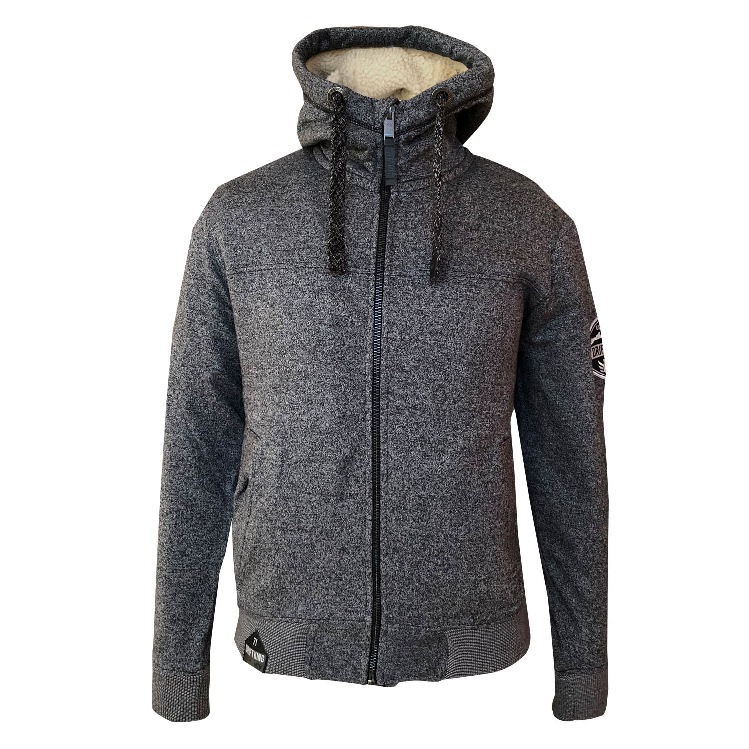 DRIFT KING - ZIP HOODIE (RONSON) - LabelledUp.com