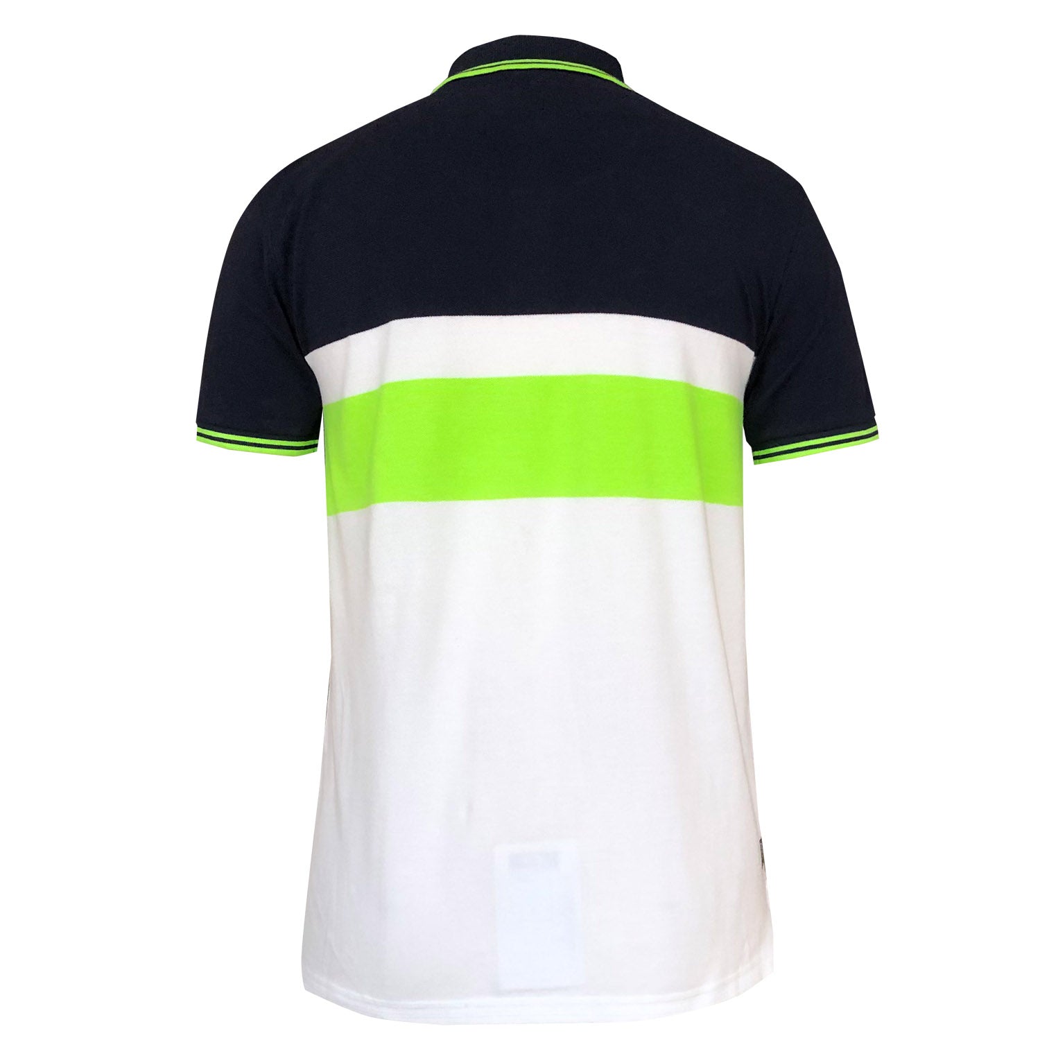 DRIFT KING - FLURO STRIPE POLO - LabelledUp.com