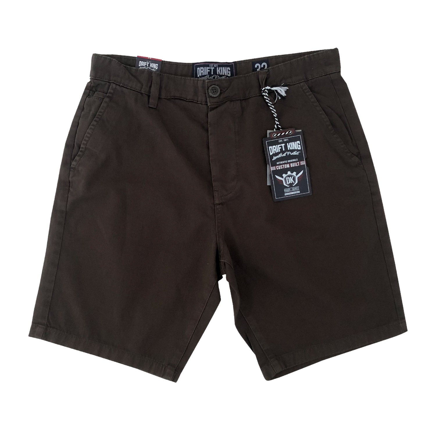 Drift King - Plain Chino Shorts - LabelledUp.com