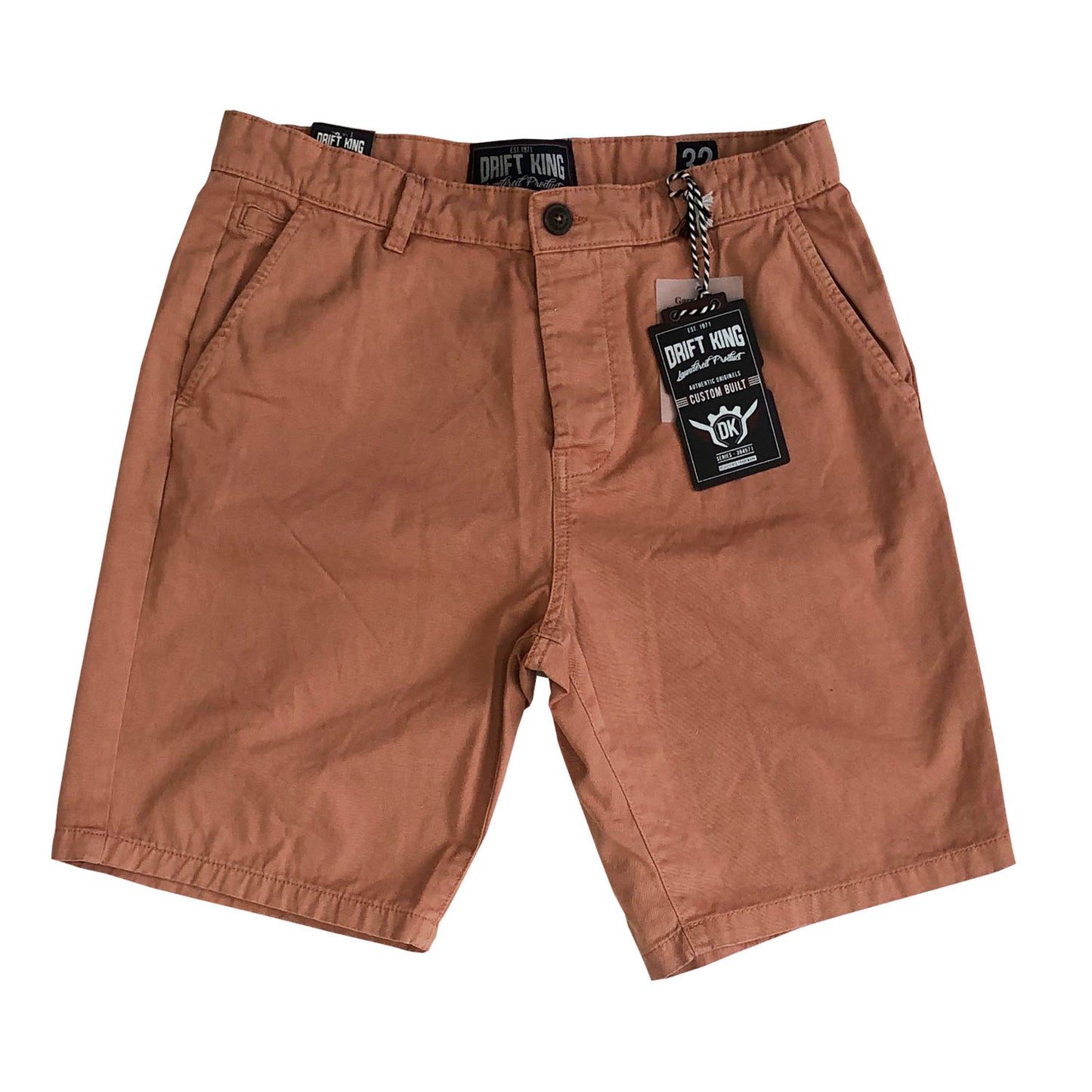 Drift King - Plain Chino Shorts - LabelledUp.com