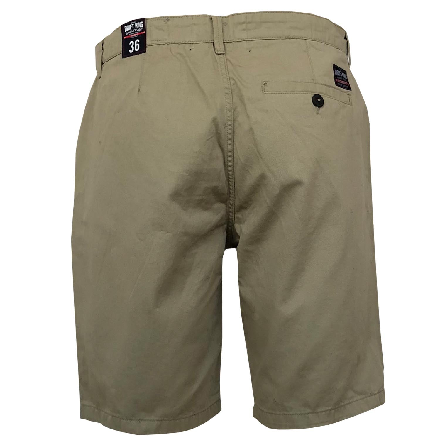 Drift King - Plain Chino Shorts - LabelledUp.com