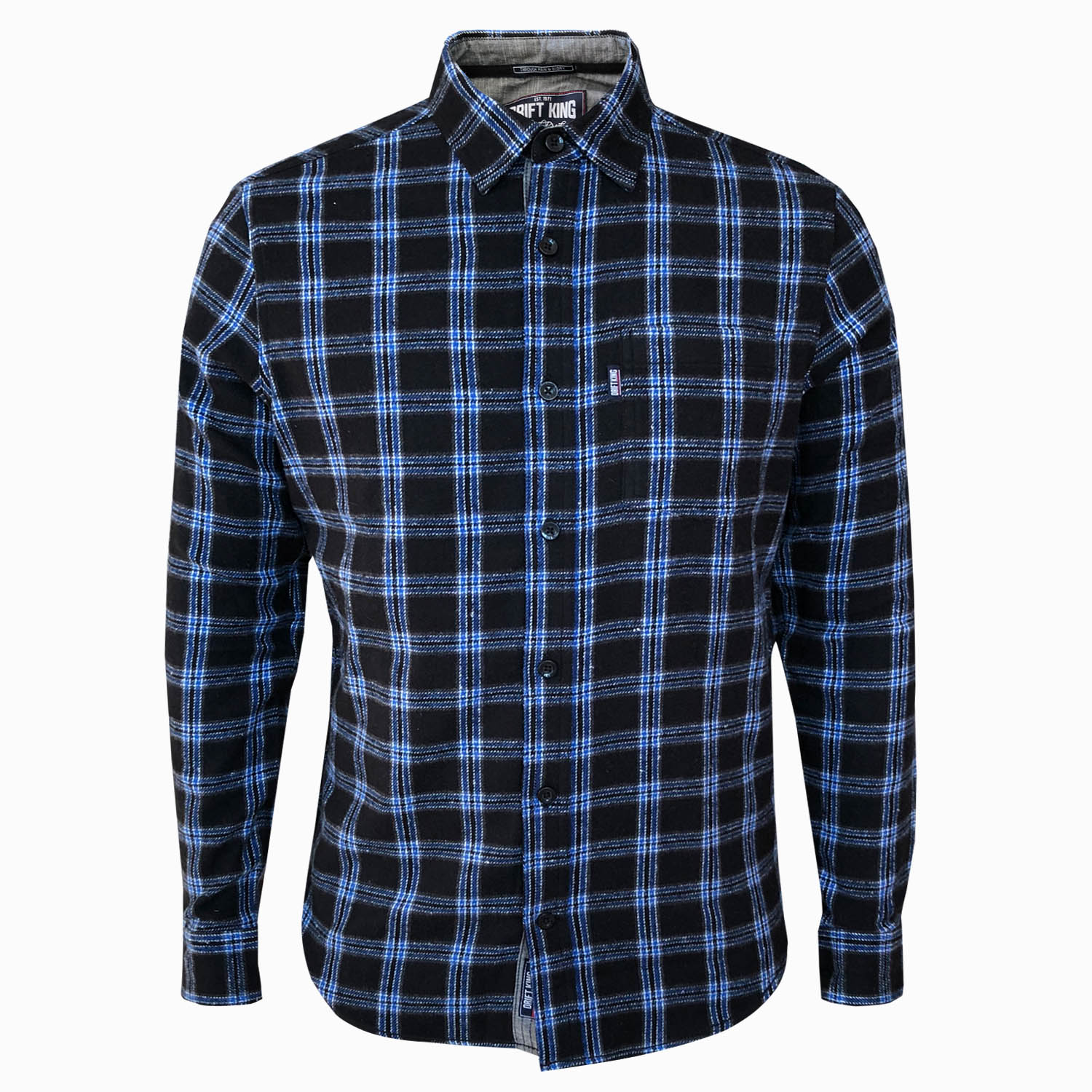 DRIFT KING - FLANNEL SHIRT - LabelledUp.com