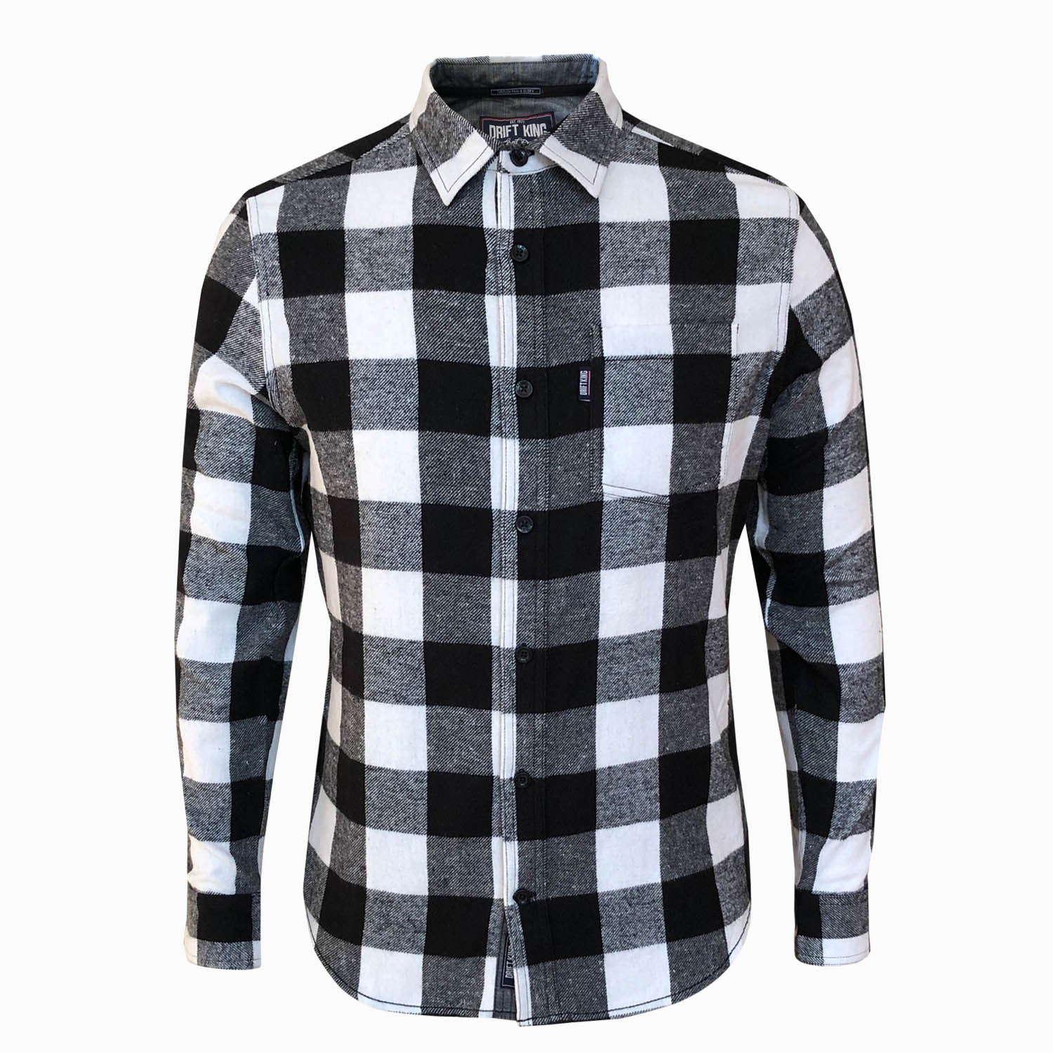 DRIFT KING - FLANNEL SHIRT - LabelledUp.com