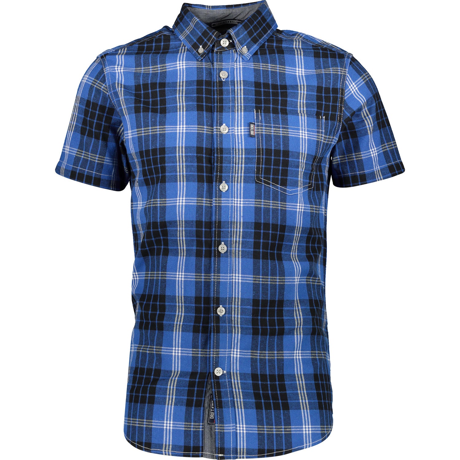 Drift King - Short Sleeve Check Shirt - LabelledUp.com