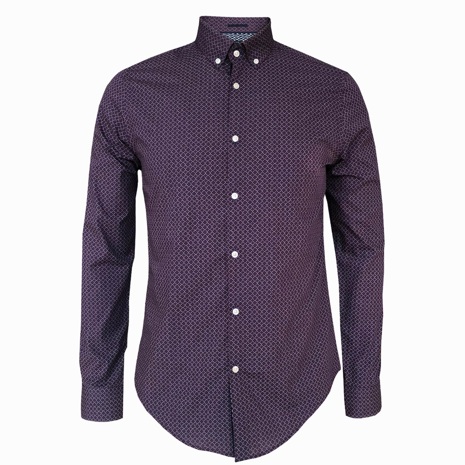 LUXE HOMME SELECT - Premium Oxford Long Sleeve Shirt (Conroy) - LabelledUp.com