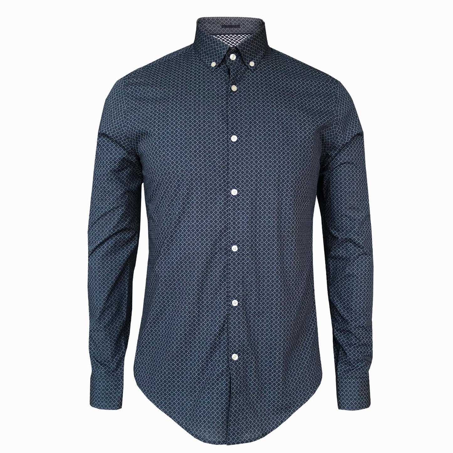 LUXE HOMME SELECT - Premium Oxford Long Sleeve Shirt (Conroy) - LabelledUp.com