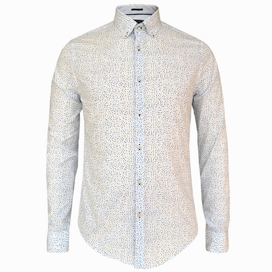 LUXE HOMME SELECT - Premium Oxford Long Sleeve Shirt (Mitchell) - LabelledUp.com