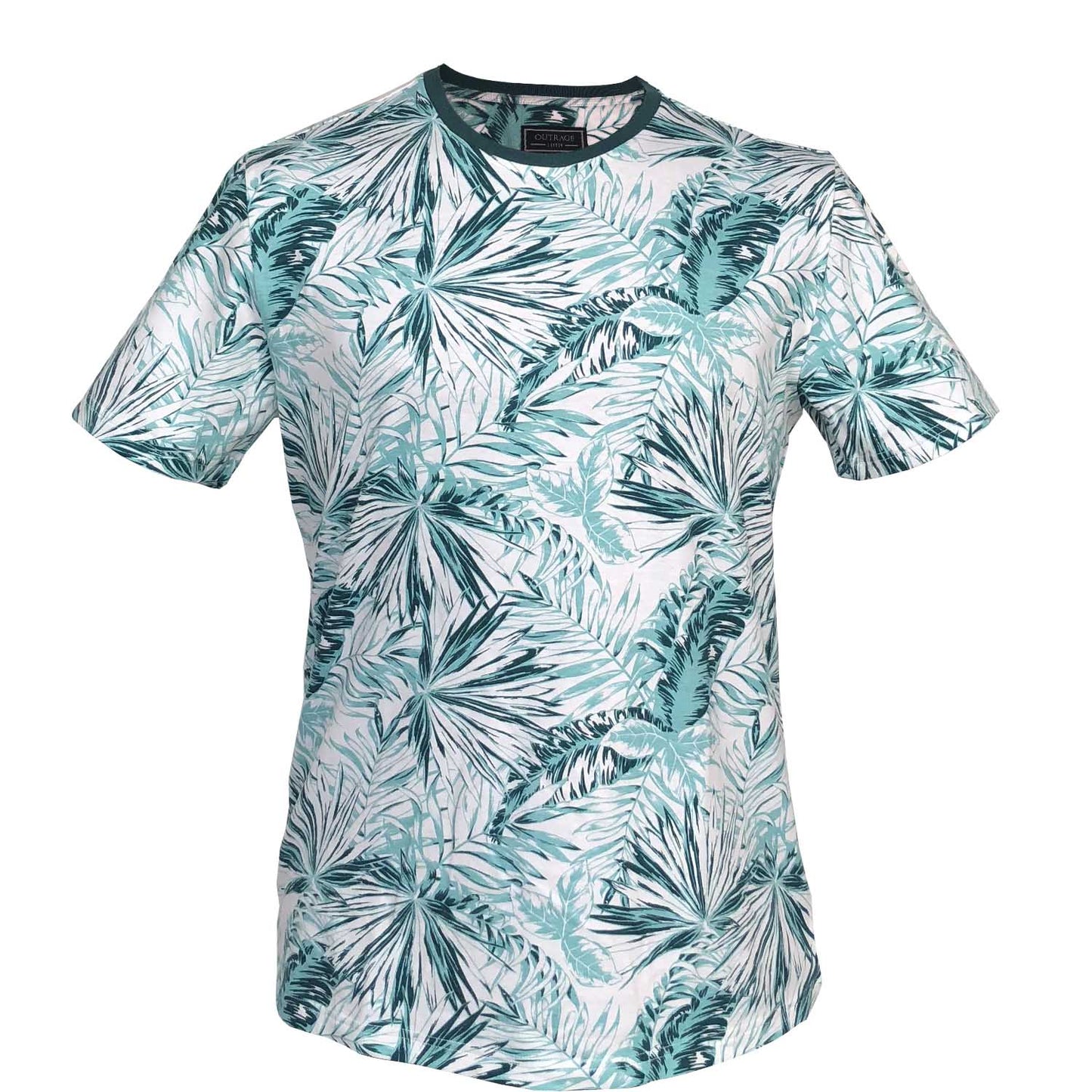 Outrage - All Over Print Tropical Kayden T-Shirt - LabelledUp.com