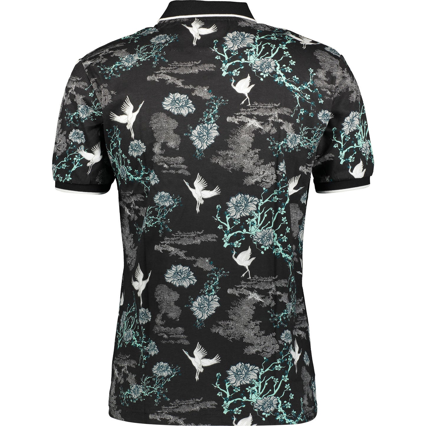 Outrage - All Over Print SWAN Polo - LabelledUp.com