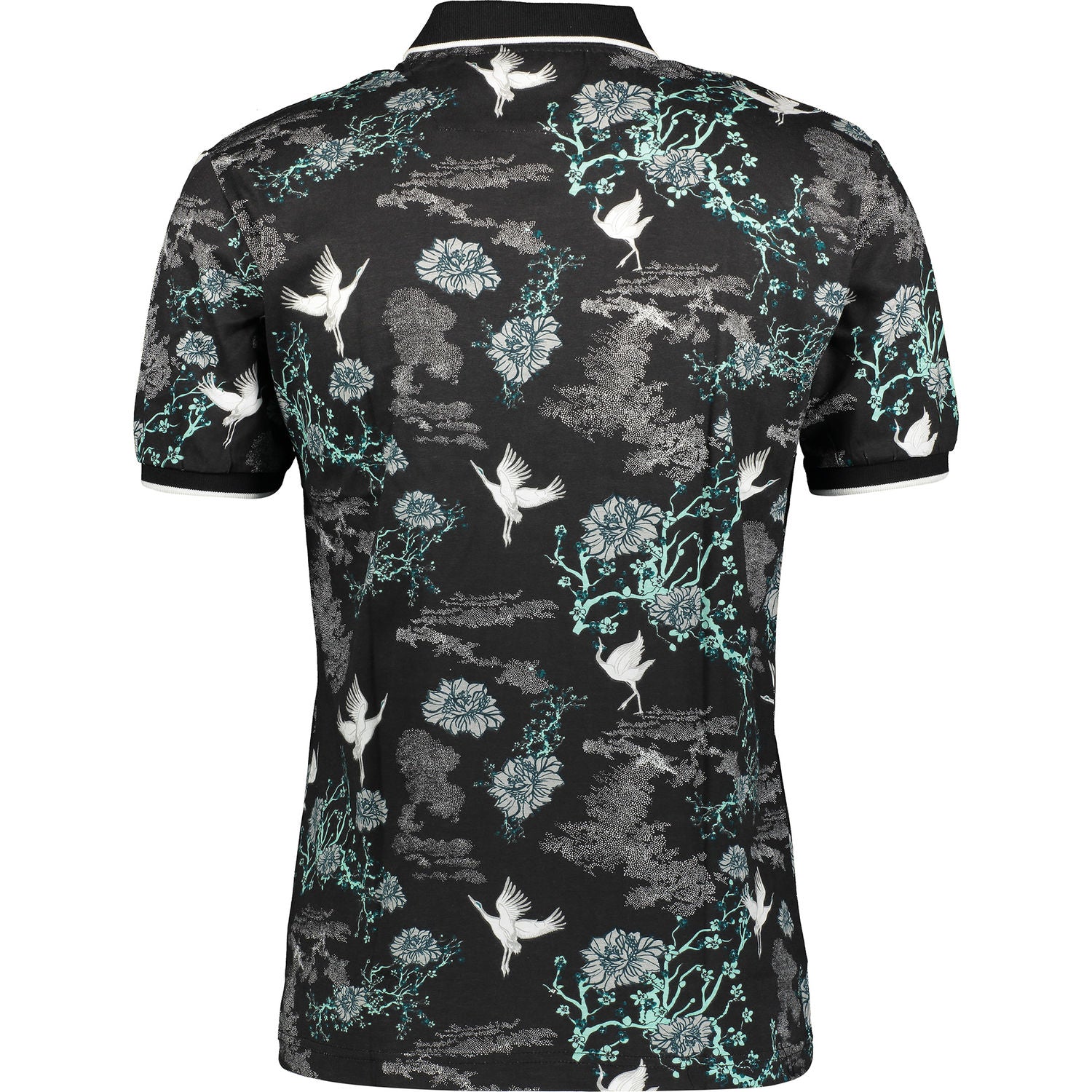 Outrage - All Over Print SWAN Polo - LabelledUp.com