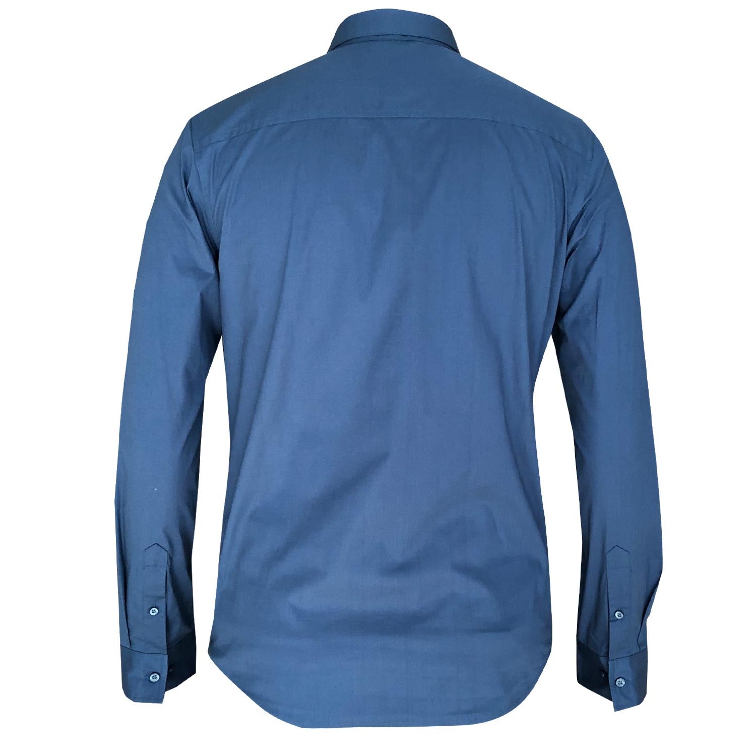 OUTRAGE - COTTON STRETCH LONG SLEEVE SHIRT - LabelledUp.com