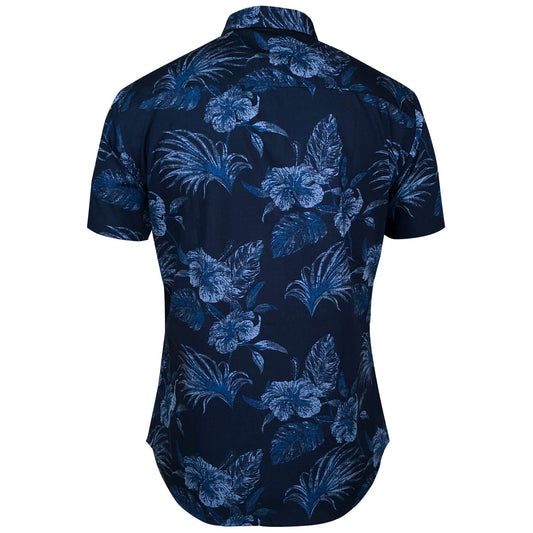 Outrage - Floral Short Sleeve Shirt - LabelledUp.com