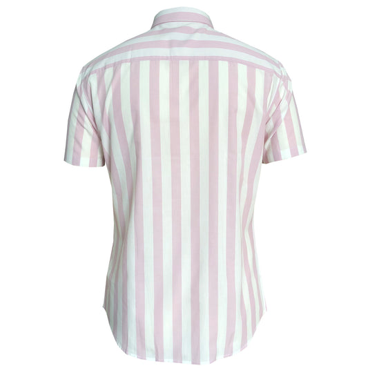 Outrage - Large Stripe Short Sleeve Shirt - LabelledUp.com