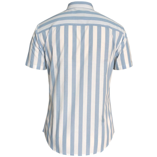 Outrage - Large Stripe Short Sleeve Shirt - LabelledUp.com