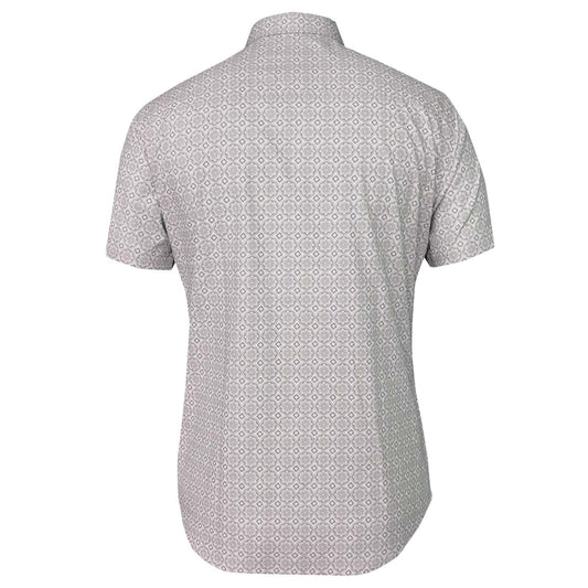Outrage - Geo Tile Short Sleeve Shirt - LabelledUp.com