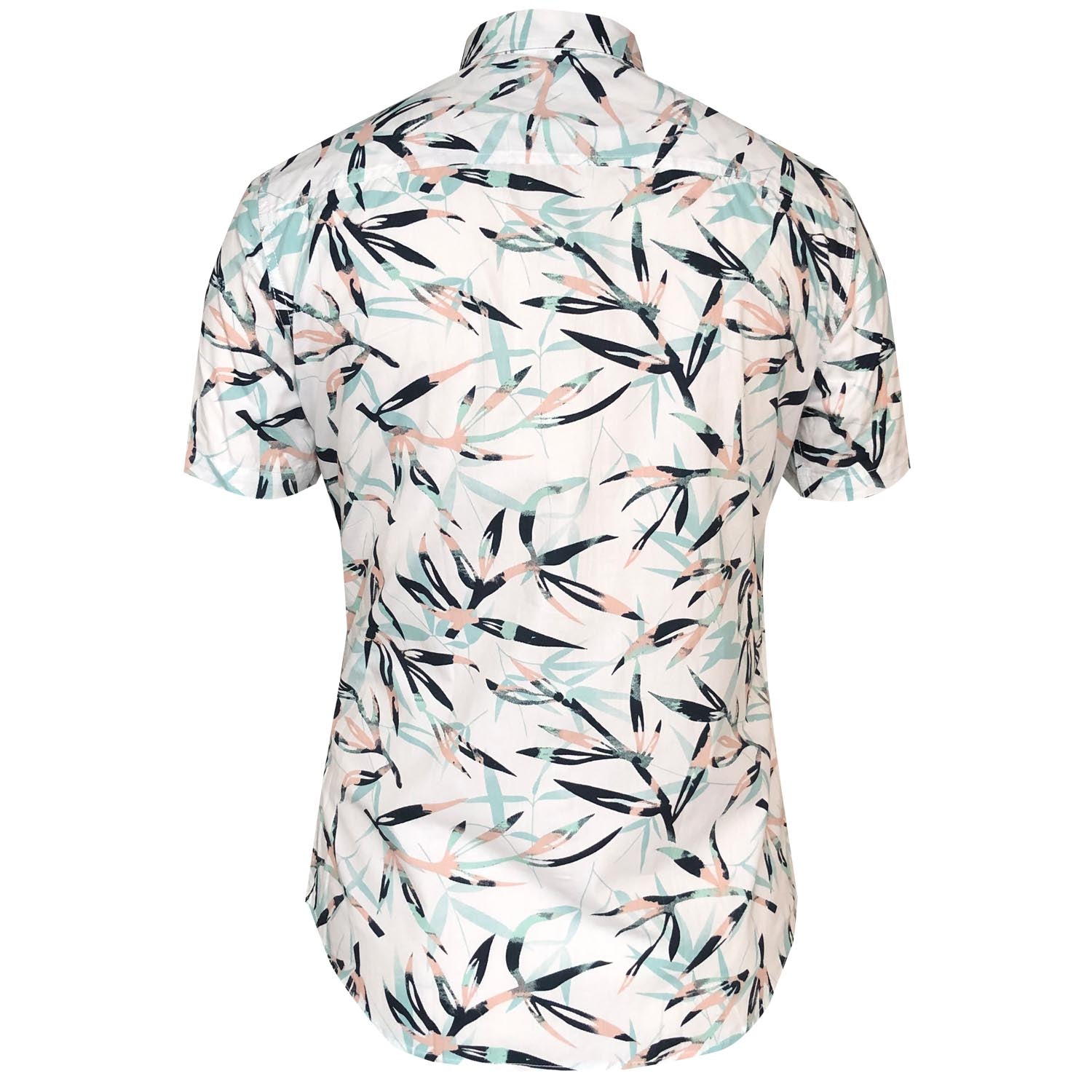 Outrage - Bamboo Print Short Sleeve Shirt - LabelledUp.com