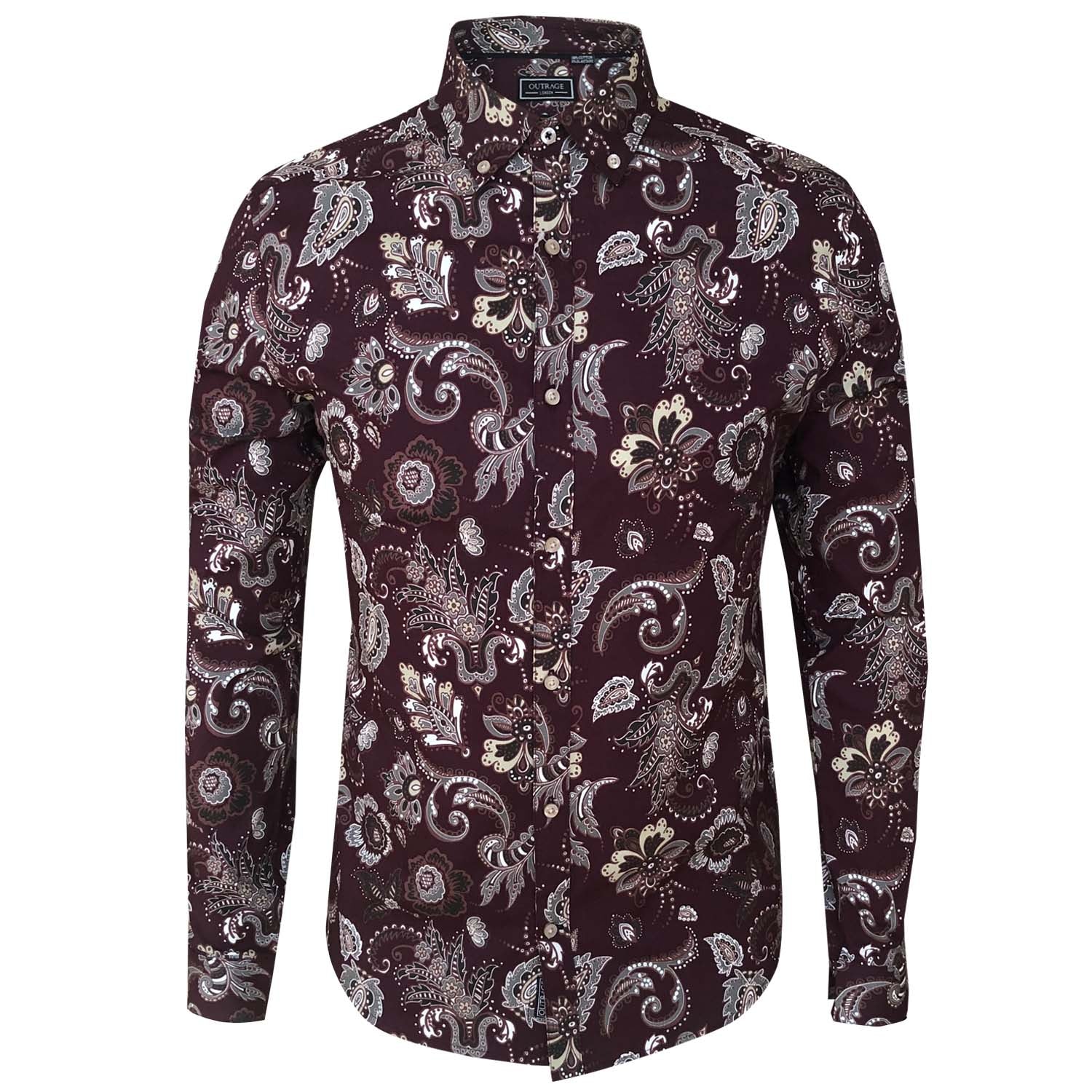 Outrage - All Over Print Long Sleeve FENSTON - LabelledUp.com