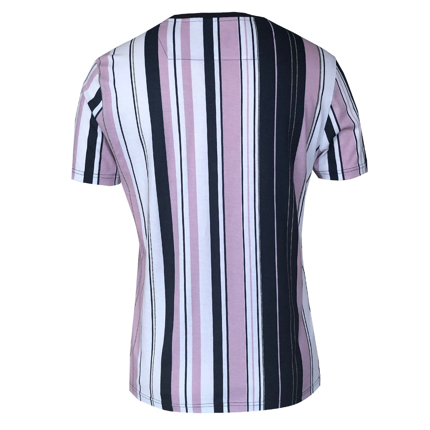 Outrage - All Over Print AZTECO PRINTED STRIPE T-Shirt - LabelledUp.com