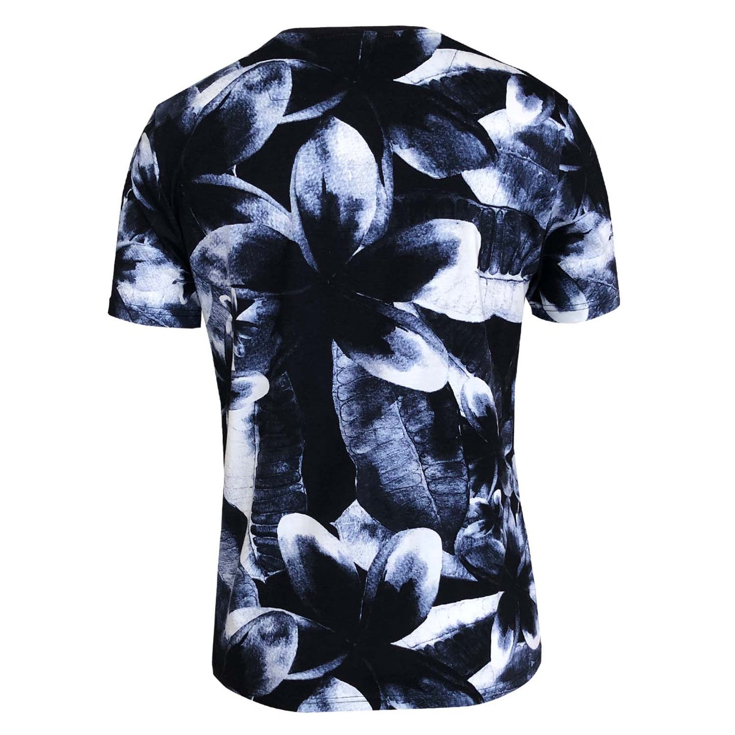 Outrage - All Over Print HIBISCUS WASH T-Shirt - LabelledUp.com