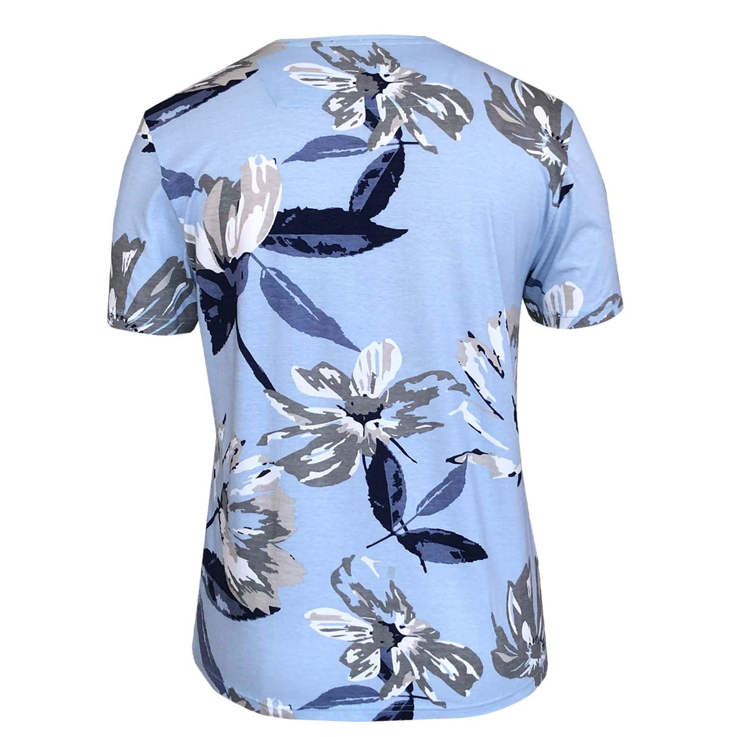 Outrage - All Over Print LARGE TROPICAL T-Shirt - LabelledUp.com