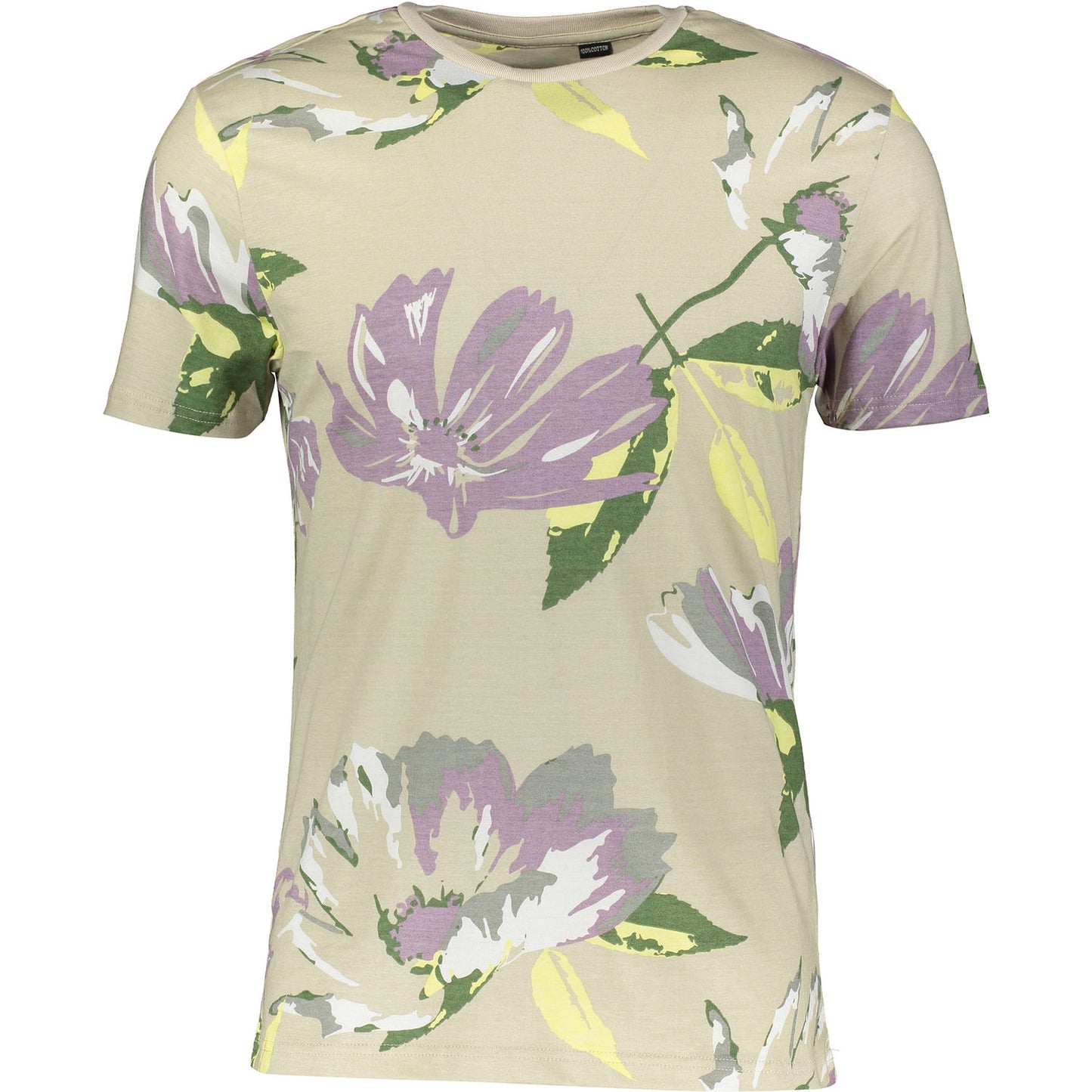 Outrage - All Over Print LARGE TROPICAL T-Shirt - LabelledUp.com